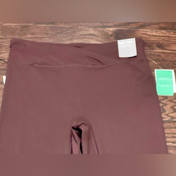 Active Uplift Scrunch Leggings Brown Large - Picture 5 of 8